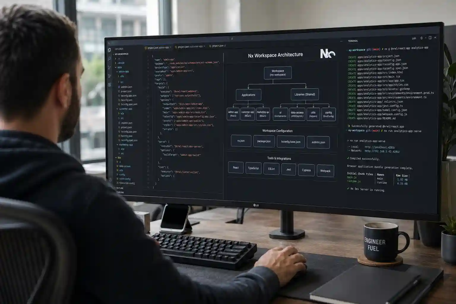 React Monorepo Setup with Nx