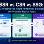 SSR vs CSR vs SSG